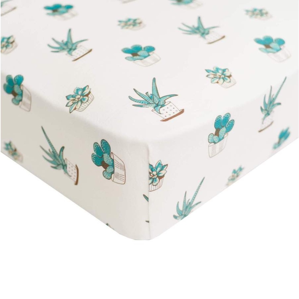 🌵NWOT Kyte Succulent Crib Sheet🌵